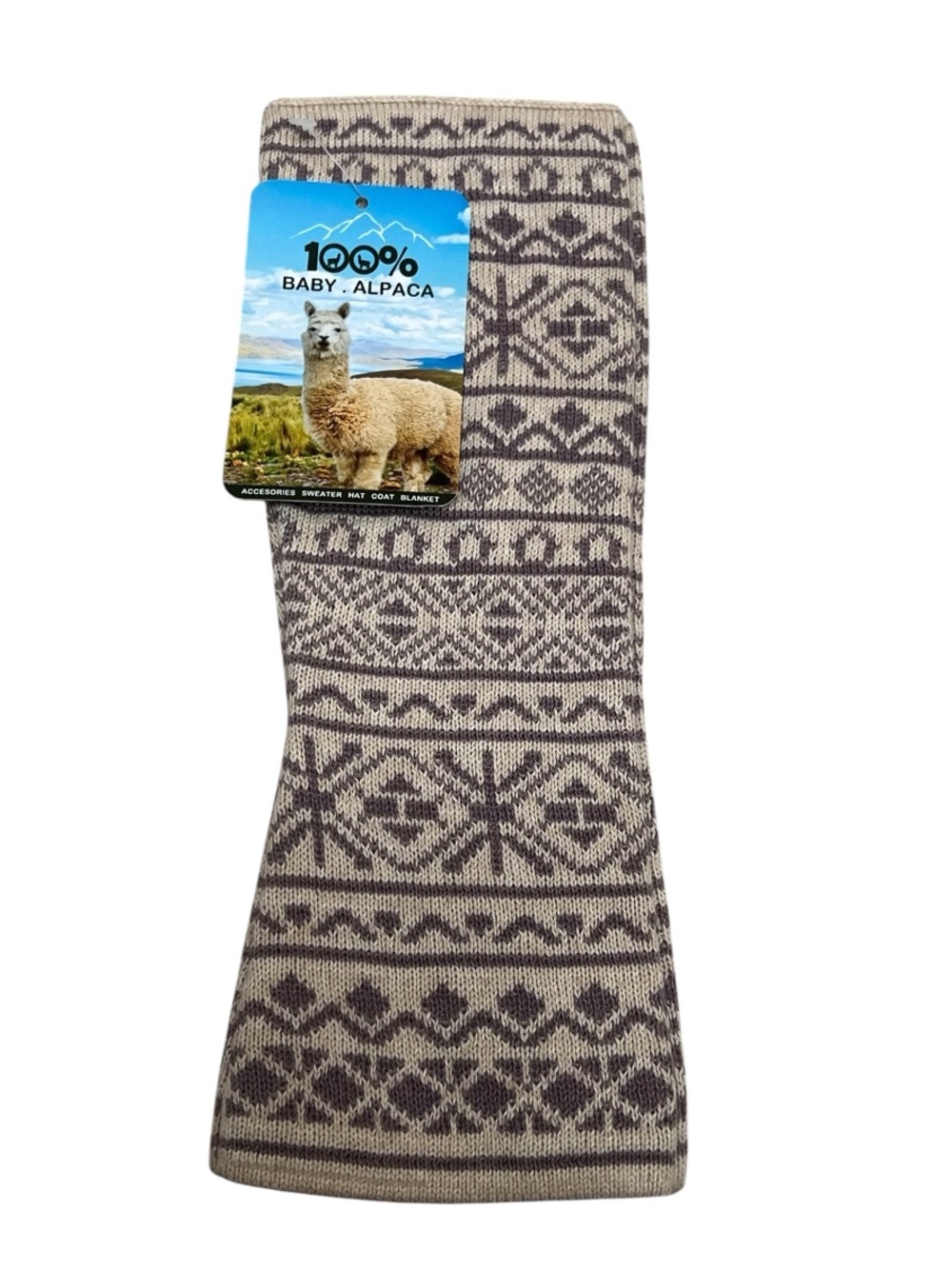 NWT 100% Baby Alpaca Wrist Warmers